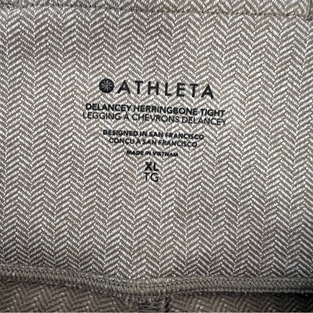 ATHLETA Delancey herringbone tight light asphalt - Picture 9 of 9
